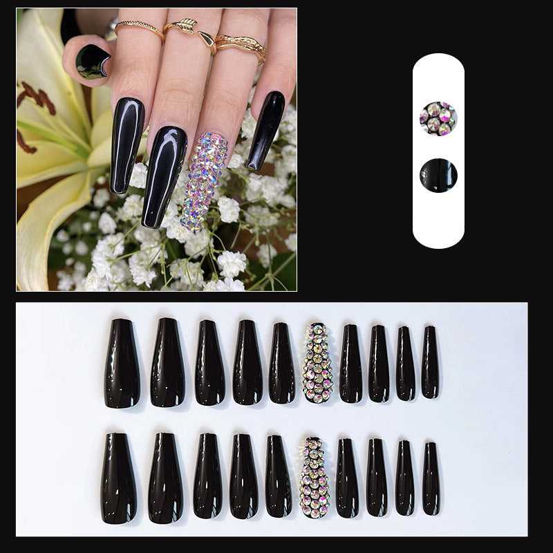 Chips de manicura francesa larga de plástico al por mayor